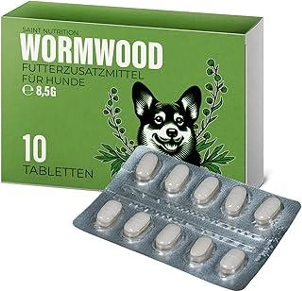 Estratto di Assenzio per Cani: Integratore Alimentare Erbe Naturali