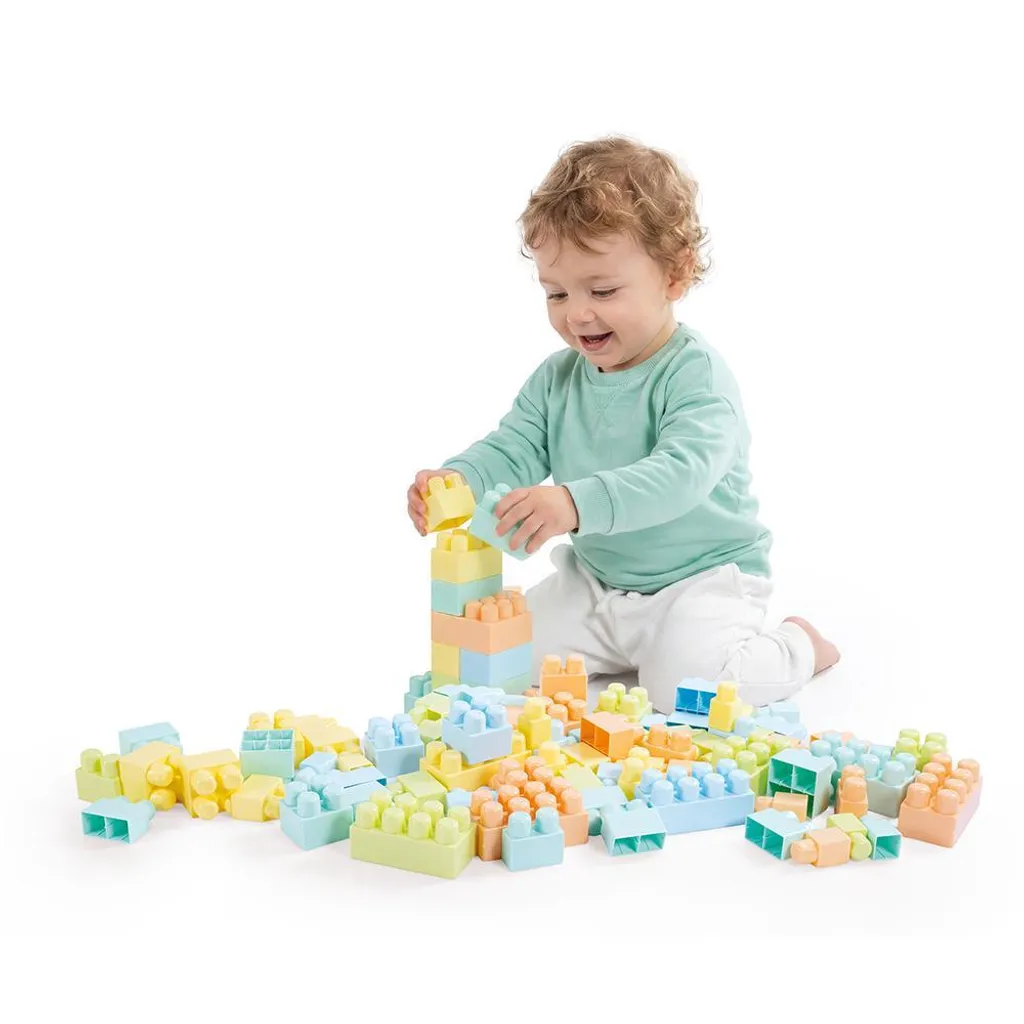 Dolu Grands blocs de construction en boîte de rangement de 85 pièces