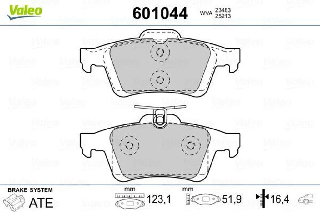 Plaquettes de frein auto pour trajets quotidiens en C-Max et Tourneo