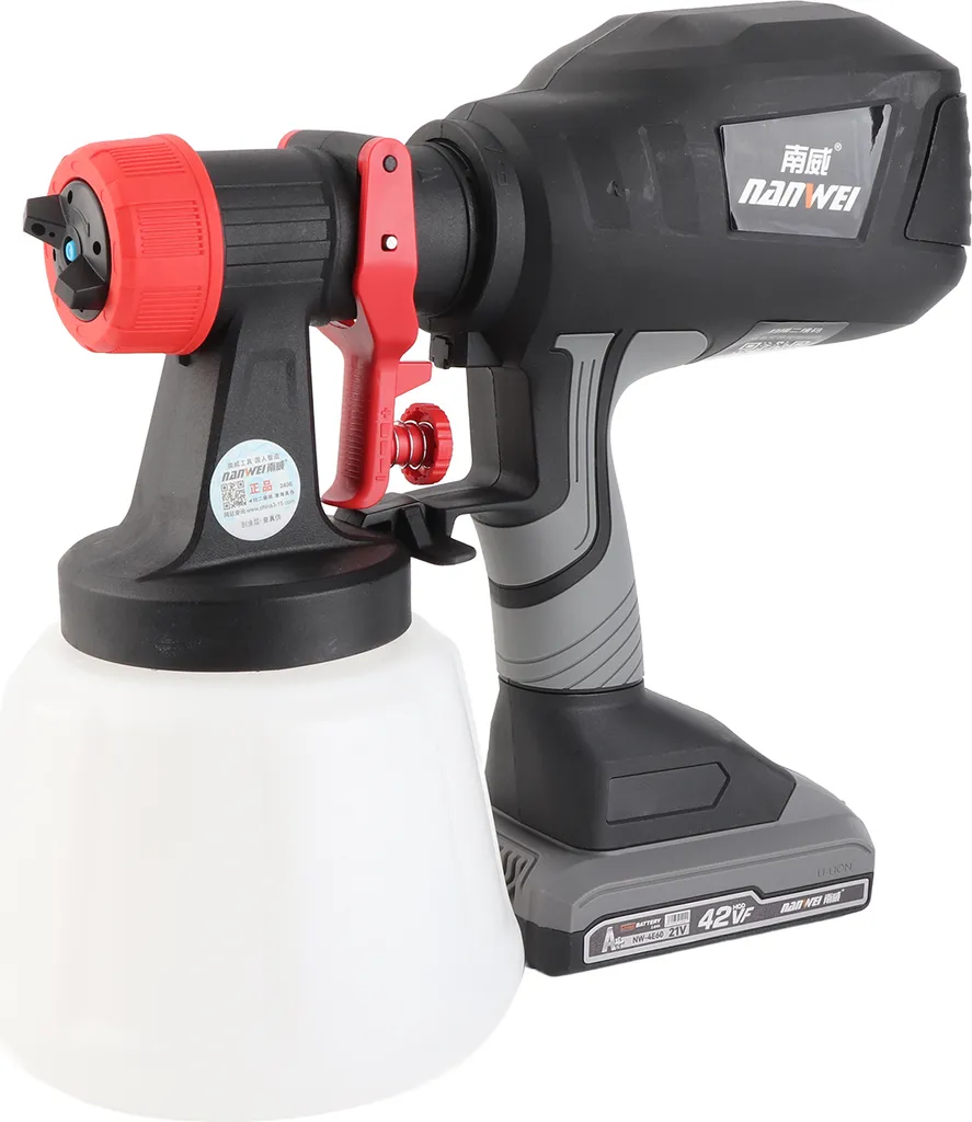 Offerta Pistola Vernice 21V 1200ml - Macchina Spray Alta Velocità