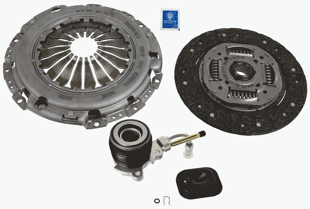 SACHS Kupplungssatz Kupplung für VW SHARAN (7M8, 7M9, 7M6) 3000 990 568