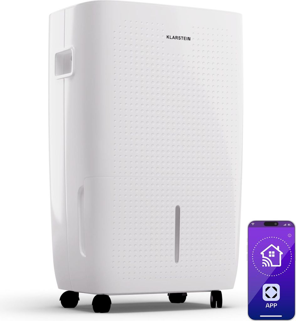 Klarstein DryFy Connect 60L Déshumidificateur, 60L/24h, Image du produit 