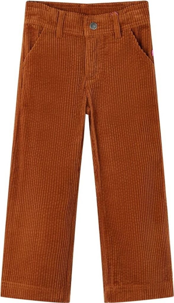 Kinderhose Cord Größe 116 Cognac 100% Baumwolle