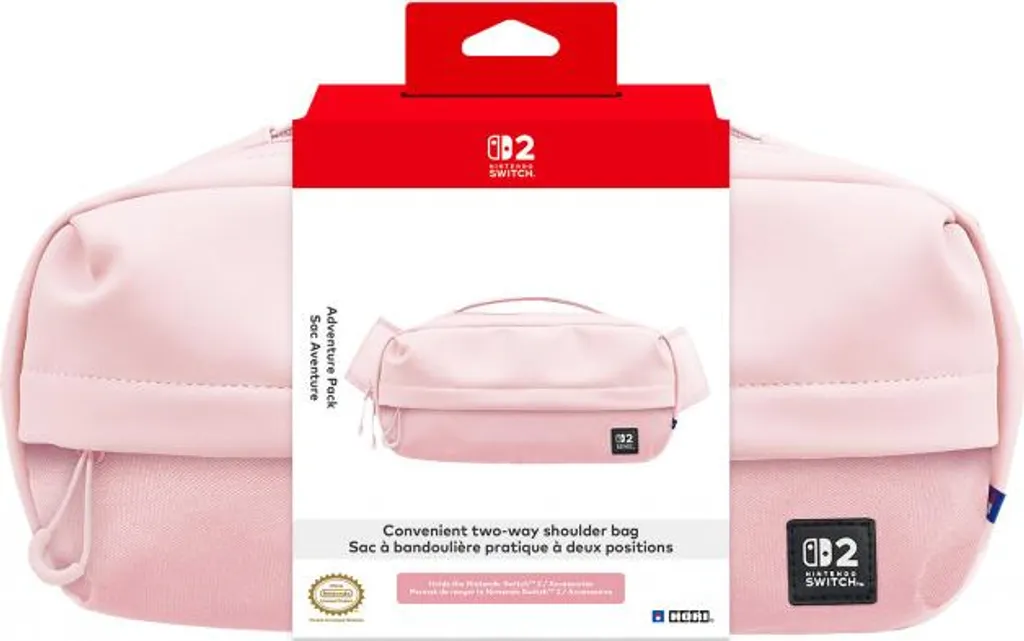 Pack Aventure HORI Switch 2 Cozy Pink : Protection Rigide et Design