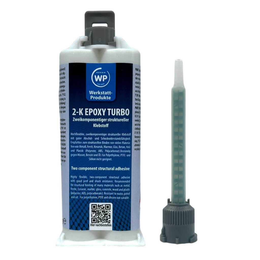 2K Epoxy-Turbo-Kleber transparent 50g WP