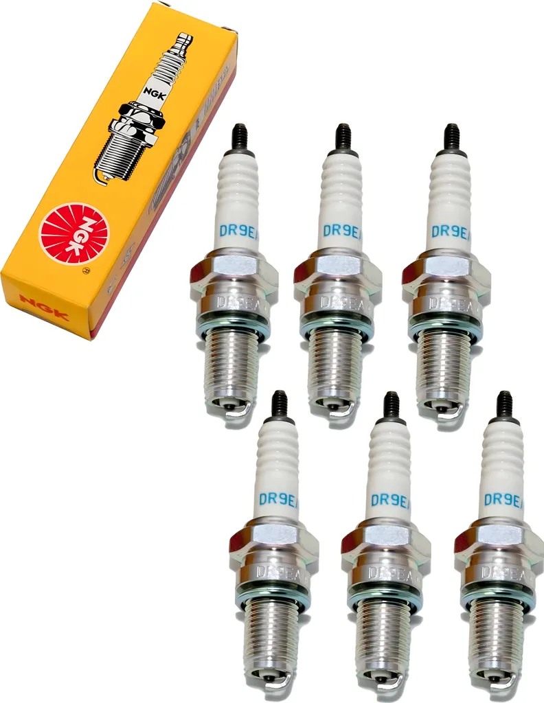 Offerta Set 6 Candele NGK DR9EA - Originali 100% per Moto