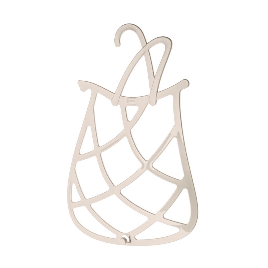 Koziol It Bag Tuchhalter, Handtuch Aufhänger, Garderobe, Kunststoff Halter, Solid Taupe, 5688623