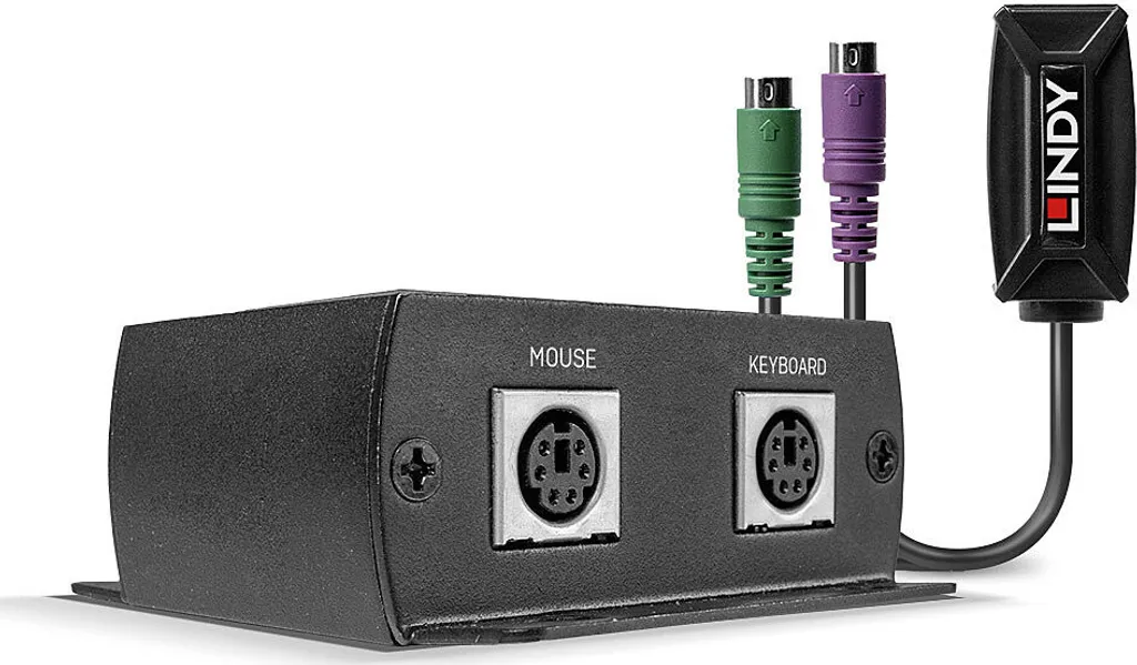 Solution Déport KM LINDY 100m PS/2 : Éliminez les Bruits de Serveur via RJ45