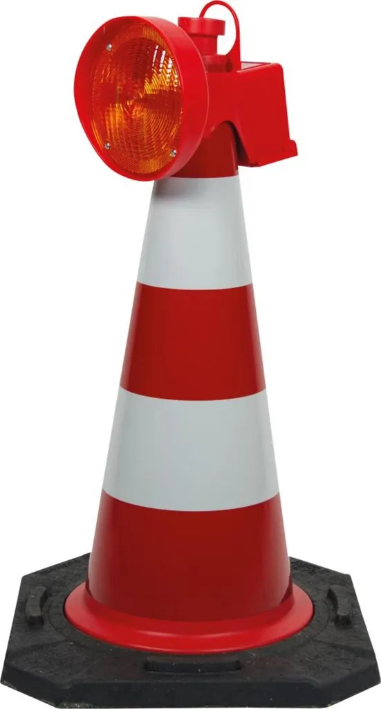 Cône de sécurité jaune LED ConeFix HORIZONT haute visibilité nocturne - 17