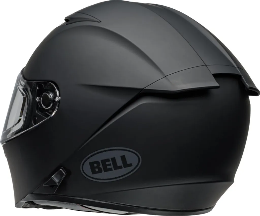 Casque intégral moto Bell Lithium LITHMAT01F noir mat avec écran clair - 8