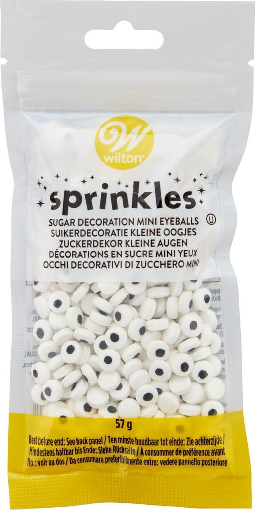 Wilton Mini Candy Eyeballs (Zuckeraugen) 57 g Produktbild 
