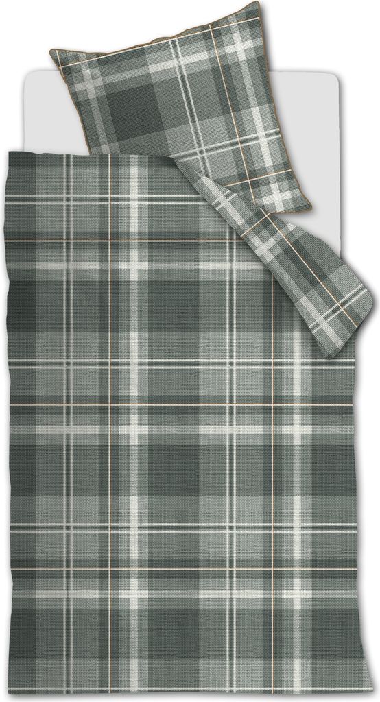 Rivièra Maison | Bettwäsche Set | Tartan Check | Grün | 155x220