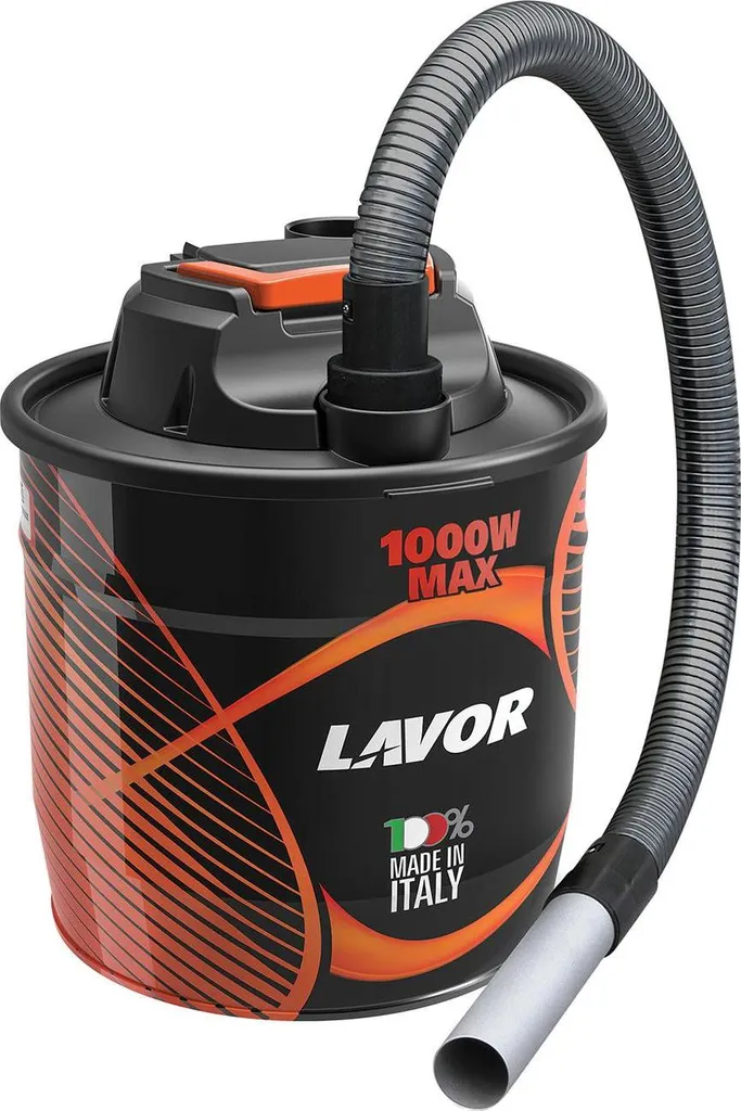 Lavorwash Ashley 411 Aspirateur Vide-cendres 18L Noir et Rouge