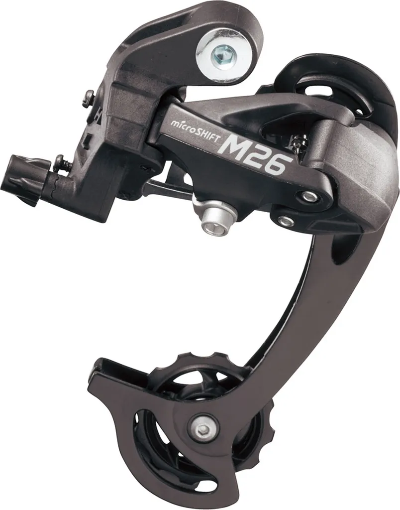 Dérailleur Arrière VTT pour Transmission 7 et 8 Vitesses Chape Longue