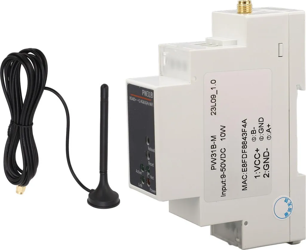 Passerelle RS485 Wi-Fi pour Monitoring Industriel - Double Bande 2.4/5G
