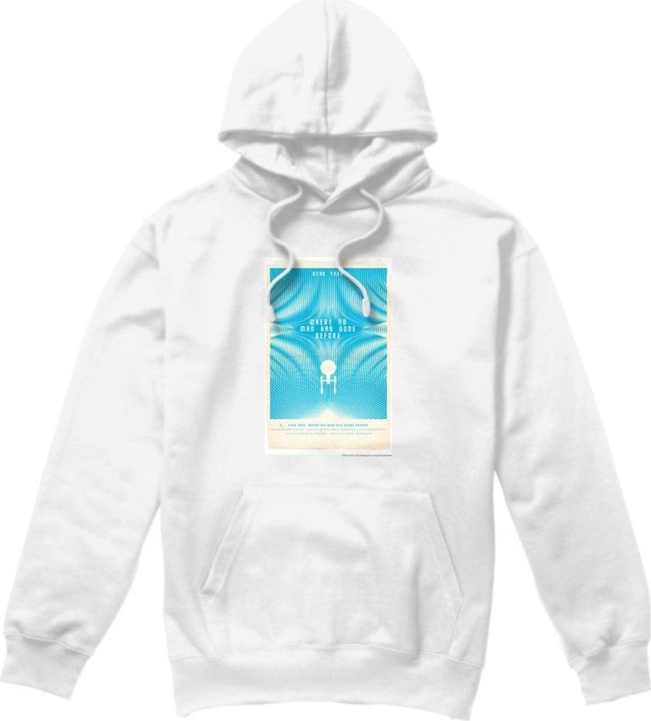 Star Trek - "The Original Series Episode 3" Kapuzenpullover für Herren TV7615 (M) (Weiß)