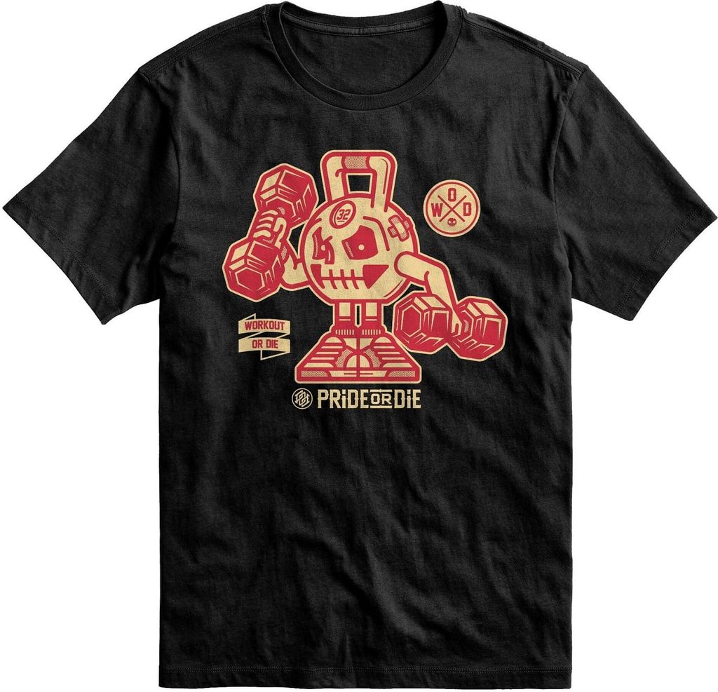 Pride or Die T-Shirt Workout or Die(S) Produktbild 