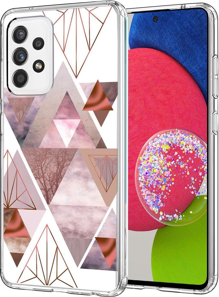 Conie Aufdruck Silikon Schutzhülle für Samsung Galaxy A72 Tasche Case Bild Cover Bumper TPU Hülle als Motiv 13