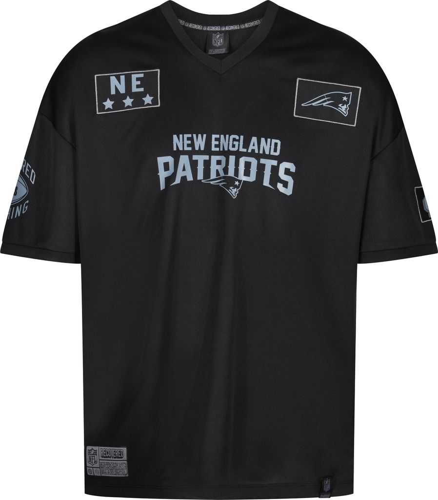 Recovered Trikot NFL Patriots NE 60 Oversized für alle New England Patriots-Fans Black XL