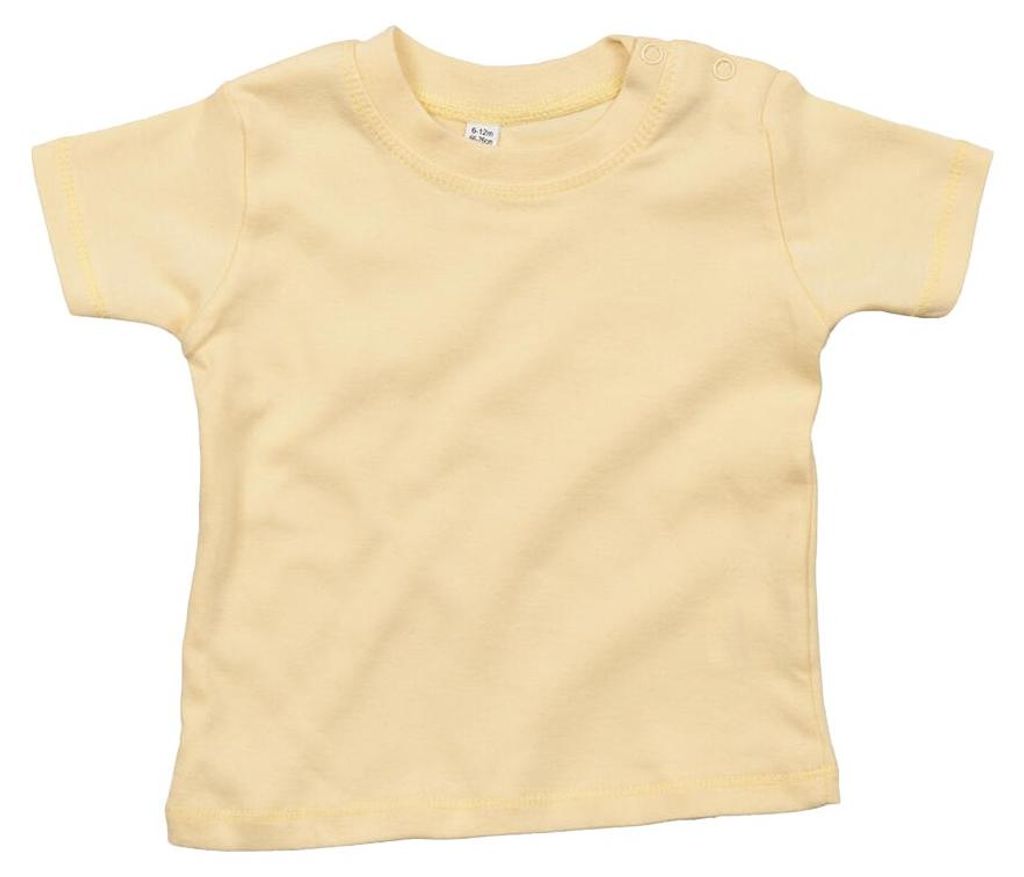 Babybugz - T-Shirt für Baby FK2565 (92) (Weiches Gelb)