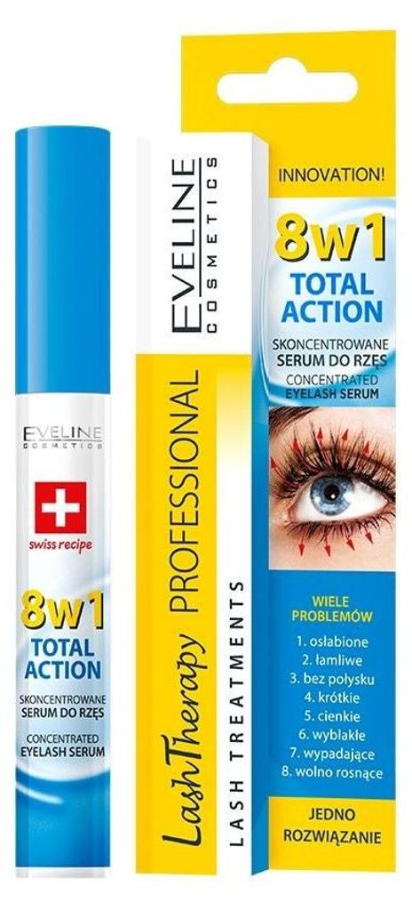 Eveline Cosmetics Lash Therapy Professional – feuchtigkeitsspendendes, pflegendes Serum – 20er Karton