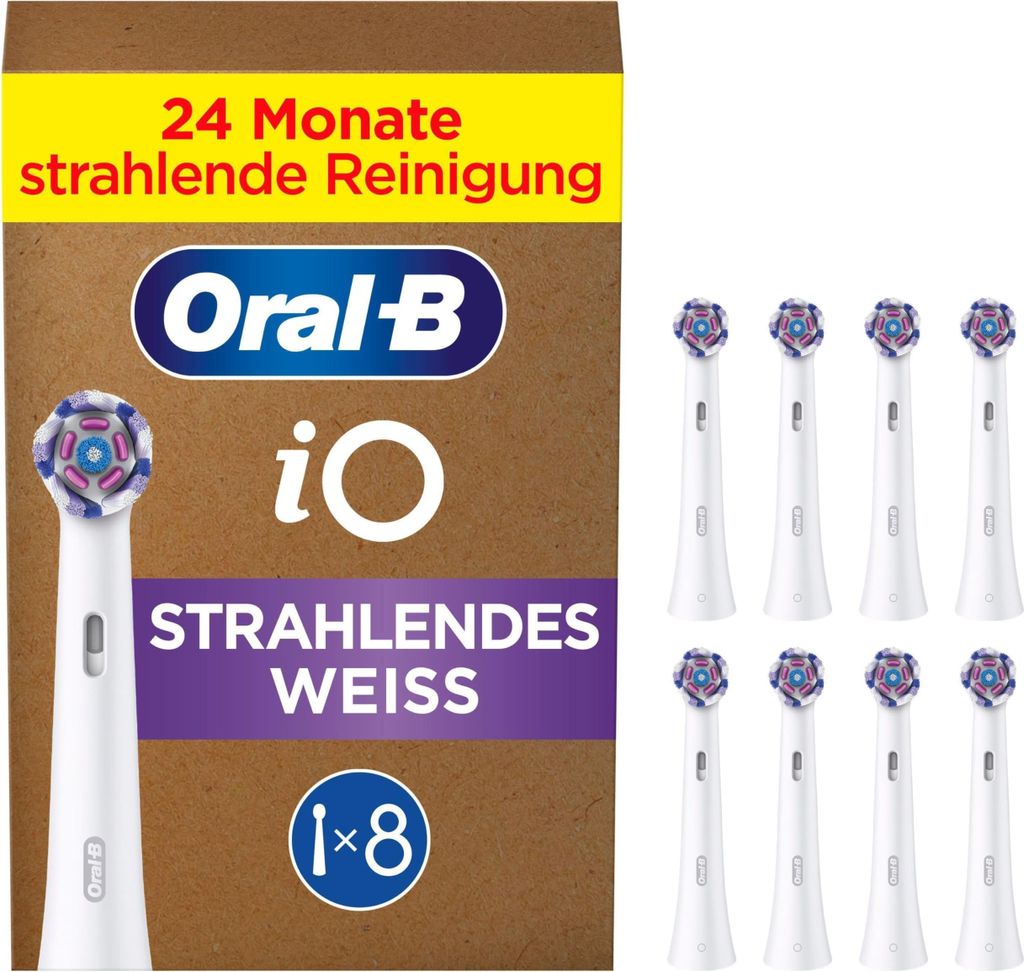 Oral-B iO Blanc éclatant Brosses à dents électriques Image du produit 