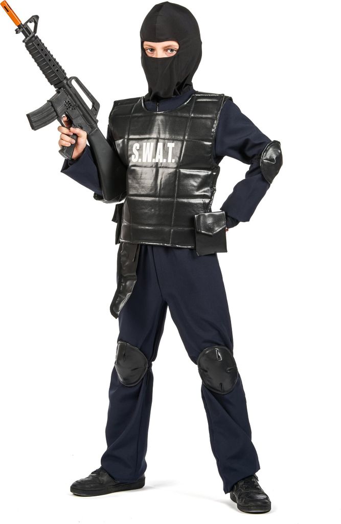 Dětský kostým důstojníka SWAT, velikost:140 Obrázek produktu 5