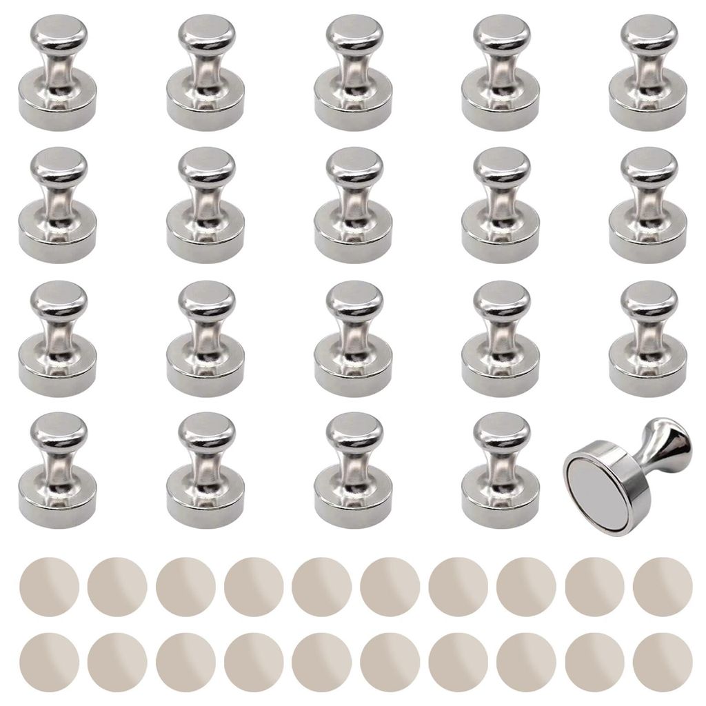 Magnete, Magnettafel, Memoboard, selbstklebende Magnetstreifen, Fotowand, geeignet für Büro, Pinnwand, Fotowand, Dokumente und Kühlschrank.