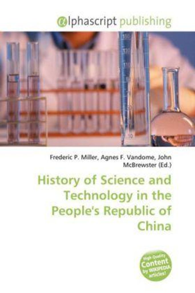 History of Science and Technology in the People's Republic of China