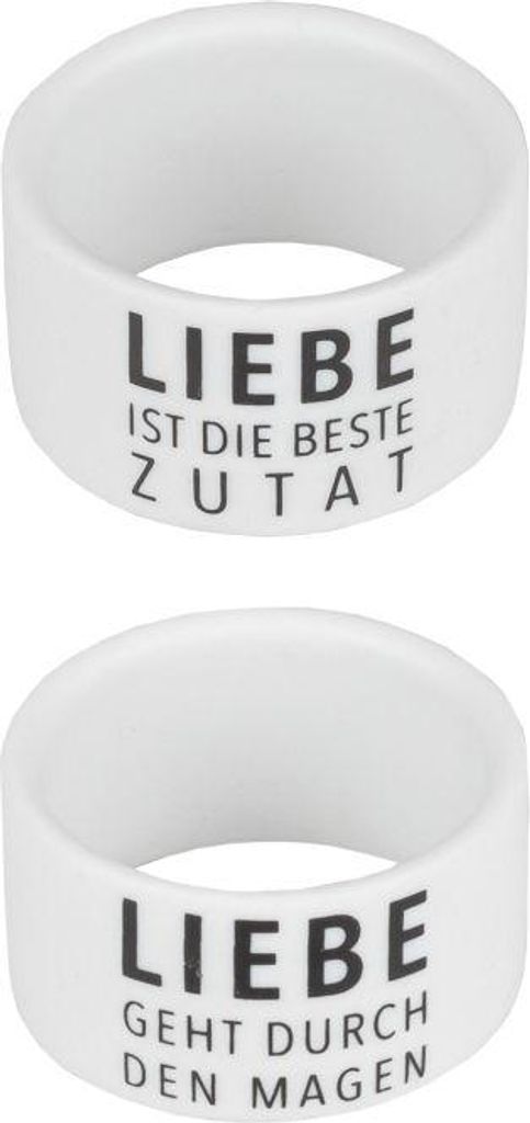 Serviettenring 2er Set "Liebe" Produktbild 