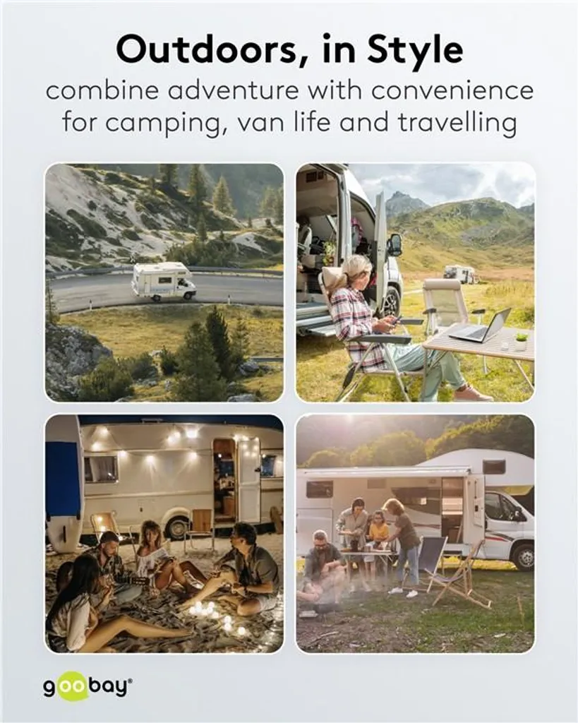 Câble de camping CEE 10 mètres robuste avec prise 16A pour extérieur - 10