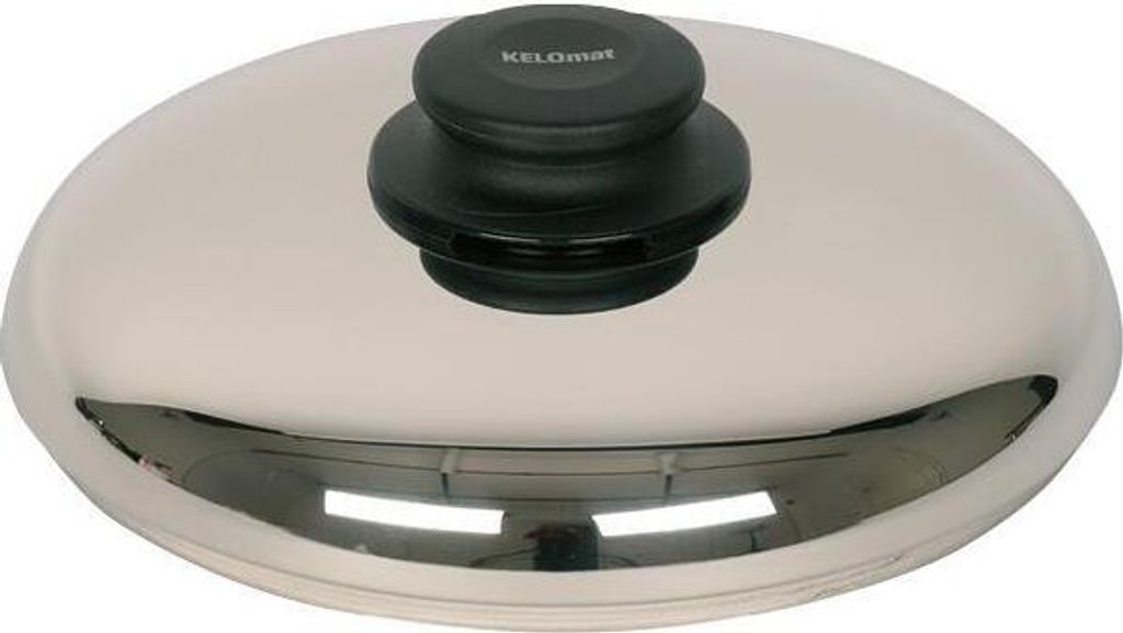 Kelomat Deckel für Pfanne Grillmeister Ø24 cm Edelstahl