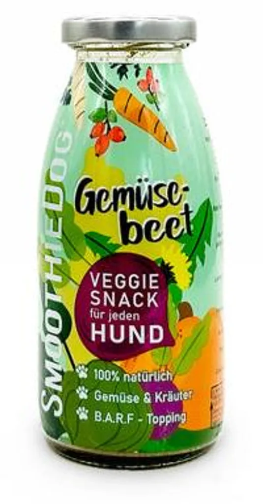 Smoothie Végétarien pour Chiens Difficiles - Aide la Digestion Sensible - 6