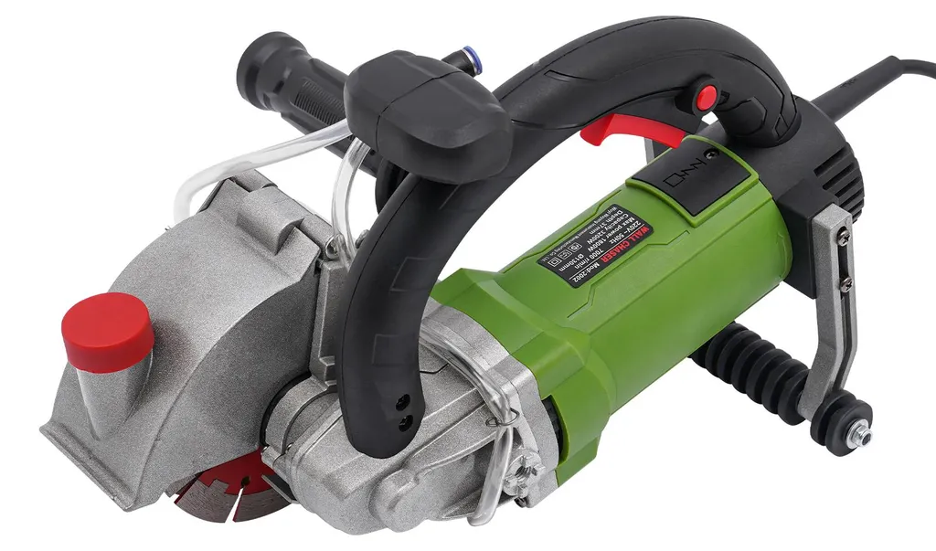 Rainureuse électrique 1800W rotative 360° noir vert avec prise EU