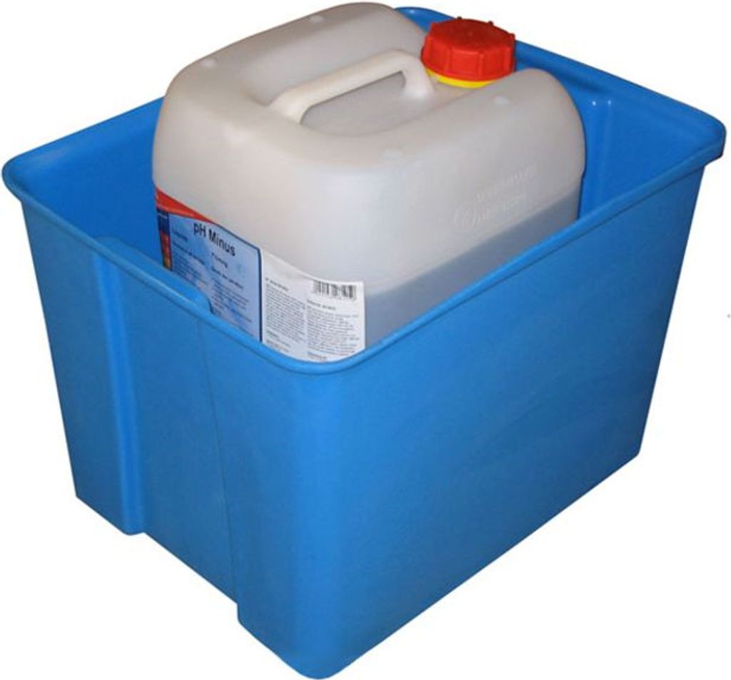 Chemikalienlagerwanne 472 x 364 mm Behälter bis 45 l Produktbild 