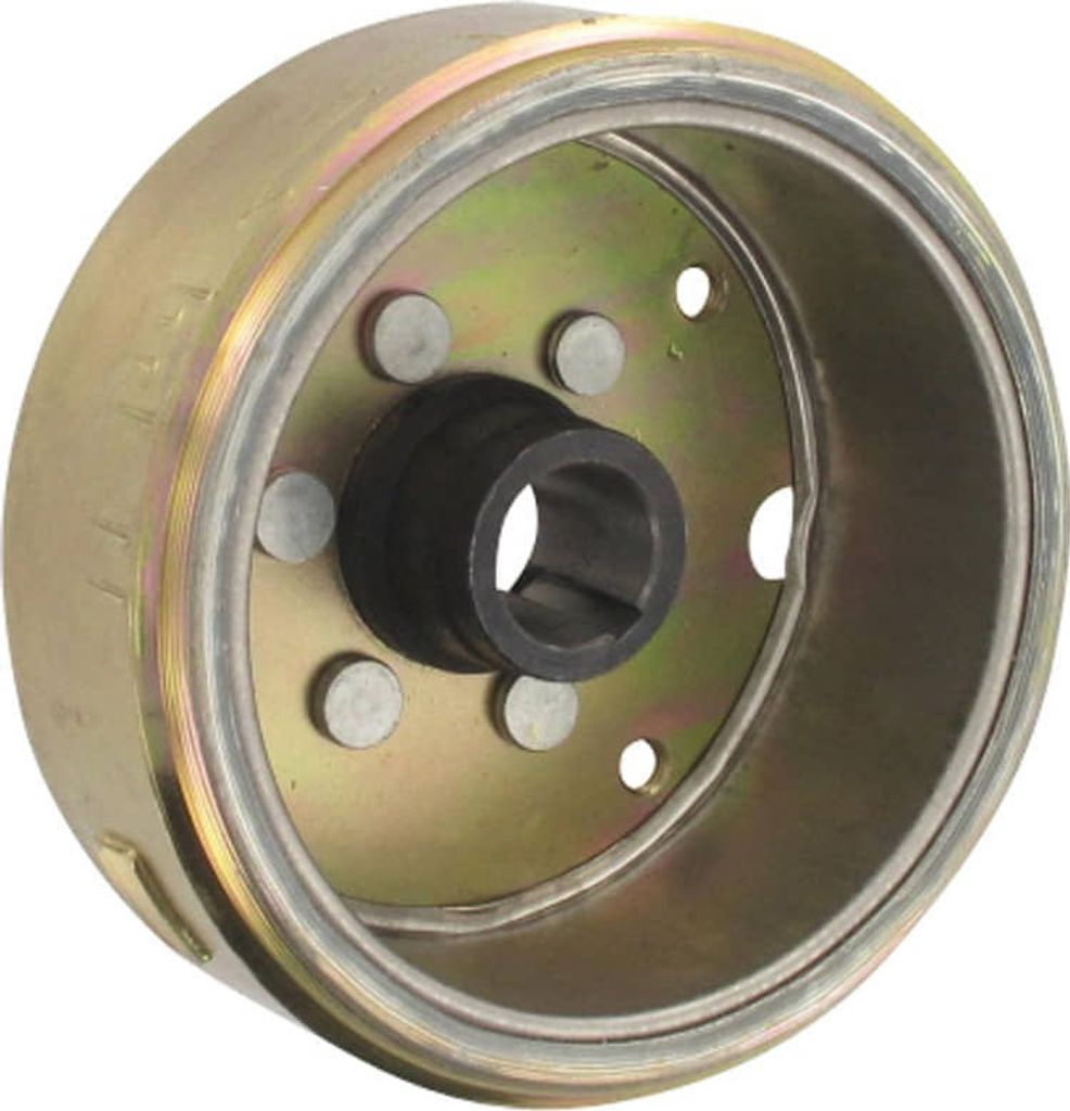 Polrad InnenDurchmesser 98,5mm 8-11 Spulen AGM 125ccm 4Takt Motorroller.de Polradglocke Schwungscheibe Schwungrad Statorscheibe Schwung-Scheibe 152QMI