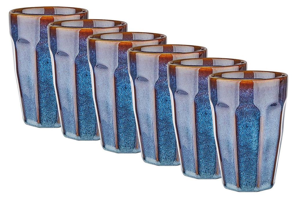BUTLERS Latte Macchiato Tasse BERGAMO 6er-Set Produktbild 