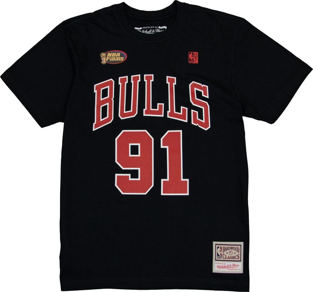 Mitchell & Ness Shirt - Chicago Bulls Dennis Rodman blk S