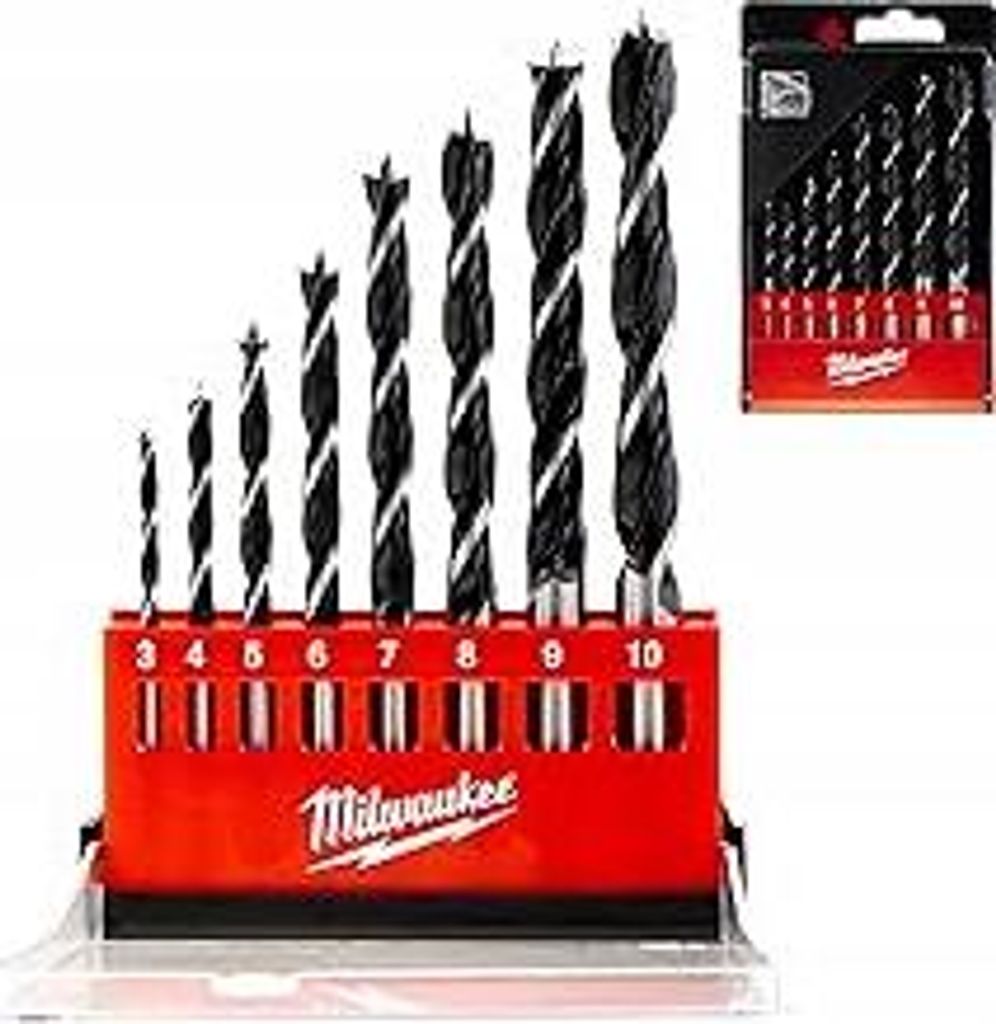 Milwaukee Holzbohrer (8 Teile) 4932352466