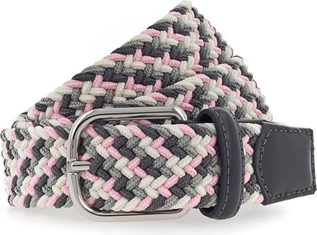 Vanzetti Gürtel Braided Women's Belt W100 Rose / White rosa mehrfarbig