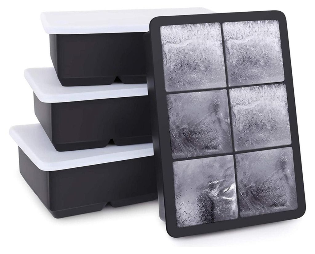 Buxibo - Stampi per cubetti di ghiaccio - Set di 4 - Stampo Immagine del prodotto 