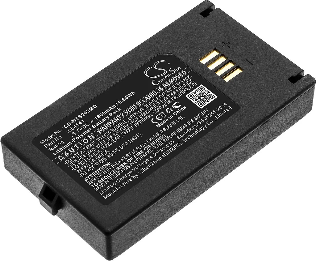 Batterie de Secours pour Lecteur Glycémie StatStrip Nova StatSensor 3.7V