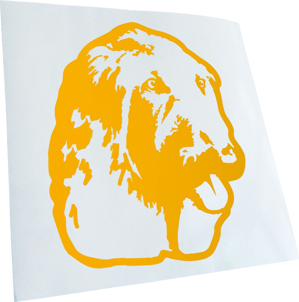 Kiwistar - Autoaufkleber - Scottish deerhound Hund - Weiss - 12x10cm - Aufkleber für Auto, Laptop, Fahrrad, LKW, Motorrad mehrfarbig JDM Decal Racing