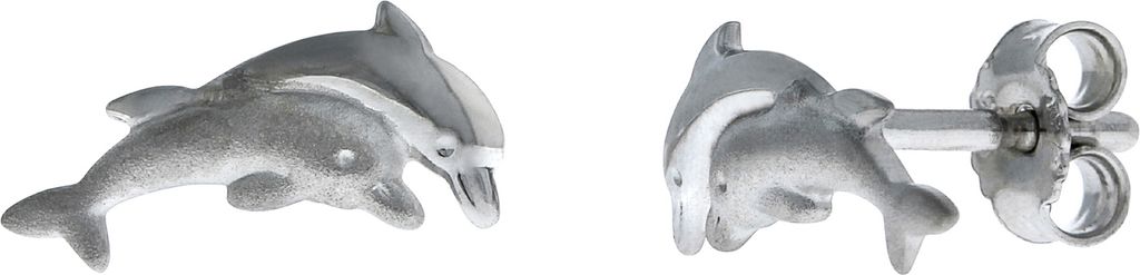 F Ohrstecker 925/- Sterling Silber 1,1cm weiß 371220343R