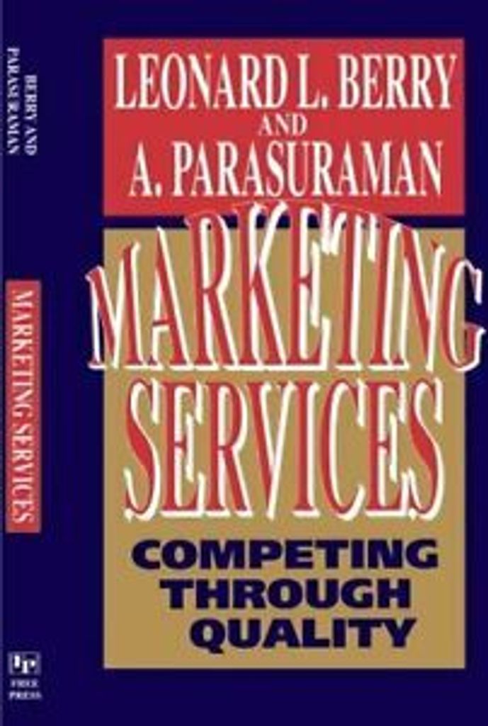 Marketing Services: Competing Through Qu – Lingua: Inglese