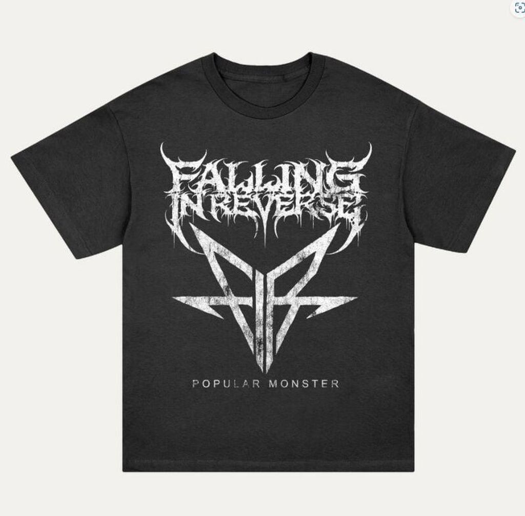 Falling In Reverse T-Shirt Herren Popular Monster Logo schwarz 3XL