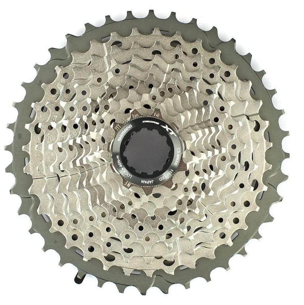 SHIMANO cassette XT 11f. 11-46Z, argent, SH-ICSM8000146 Image du produit 