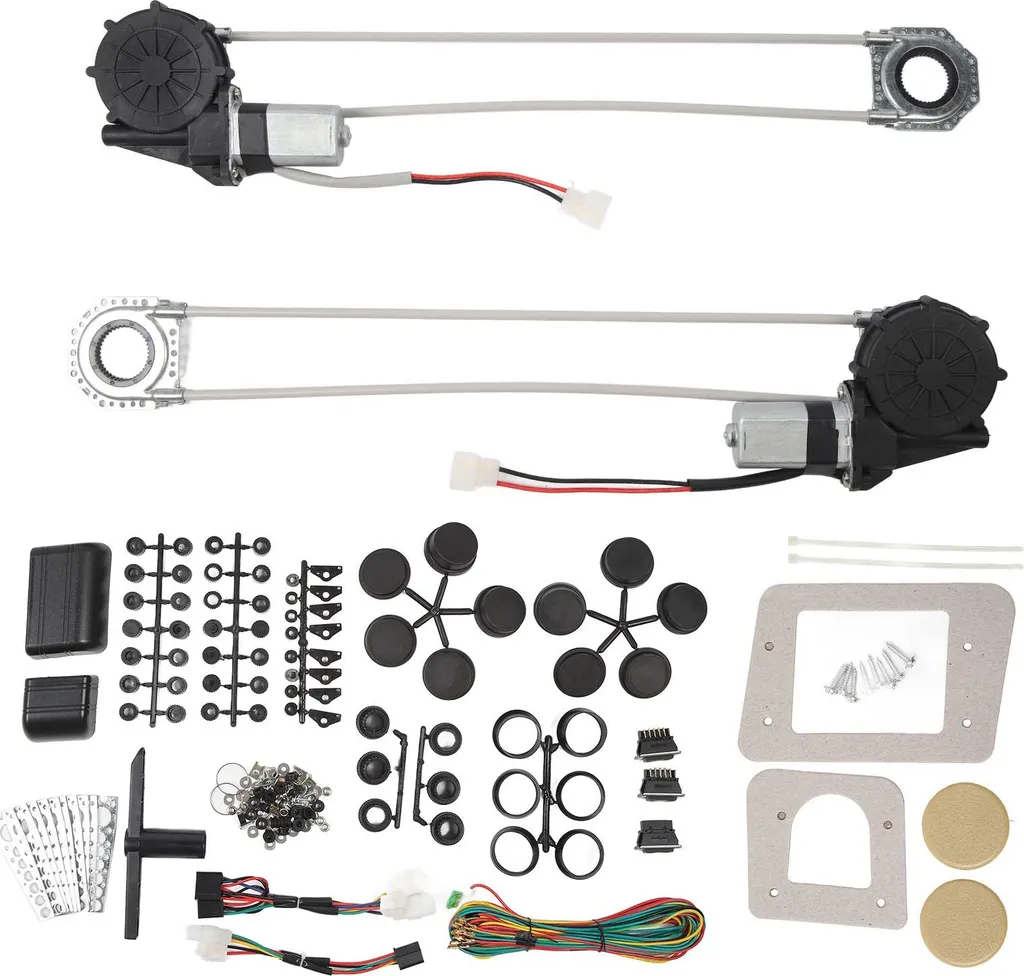 Motorisation de Vitres pour Pick-up 2 Portes : Kit Conversion 12V Complet