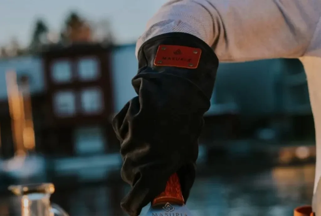 Gants en cuir Masuria Wild - Gants de protection robustes et souples - 3