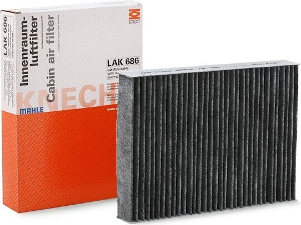 MAHLE Innenraumfilter LAK 686 Pollenfilter für OPEL Vivaro B Combi (X82) Aktivkohle